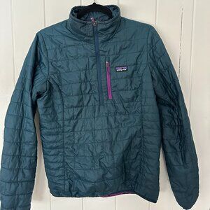 Patagonia Nano Puff Pullover Half Zip Womens Medium